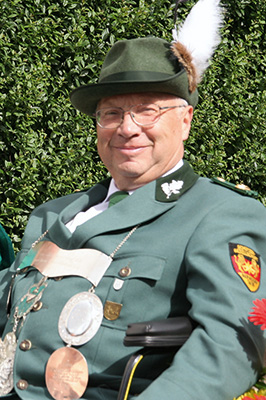 Schützenkönig Dieter Emde 2007