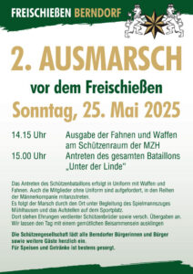 Schützengesellschaft Berndorf Ausmarsch