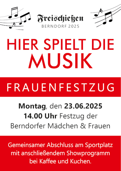 Frauenfestzug Freischießen Berndorf